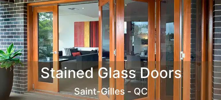 Stained Glass Doors Saint-Gilles - QC