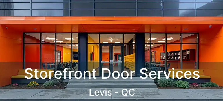  Storefront Door Services Levis - QC