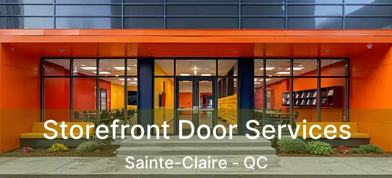  Storefront Door Services Sainte-Claire - QC