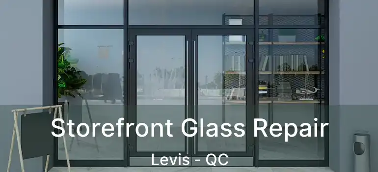  Storefront Glass Repair Levis - QC