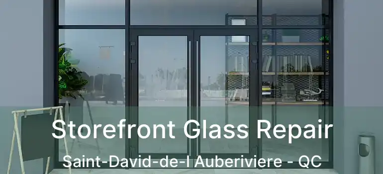  Storefront Glass Repair Saint-David-de-l Auberiviere - QC