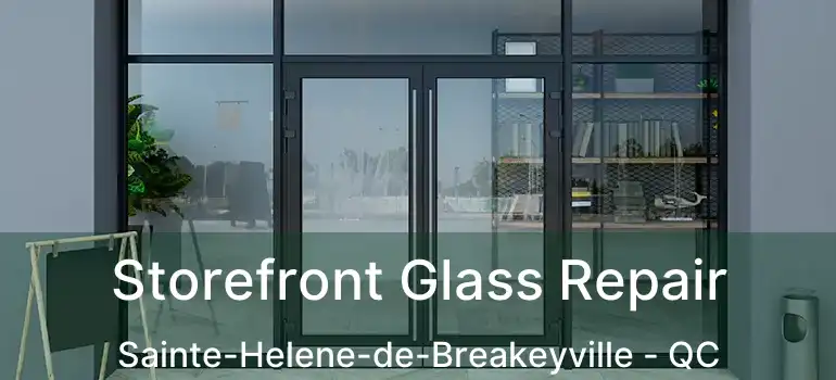  Storefront Glass Repair Sainte-Helene-de-Breakeyville - QC