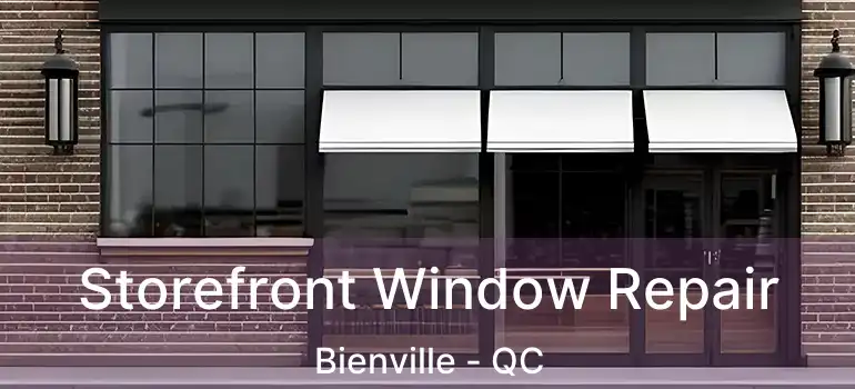  Storefront Window Repair Bienville - QC