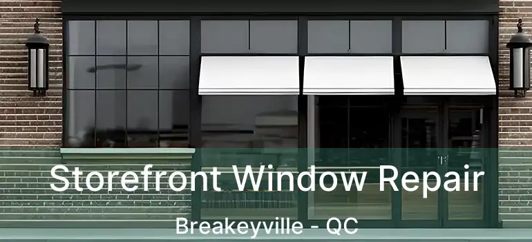  Storefront Window Repair Breakeyville - QC