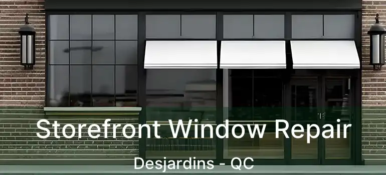  Storefront Window Repair Desjardins - QC