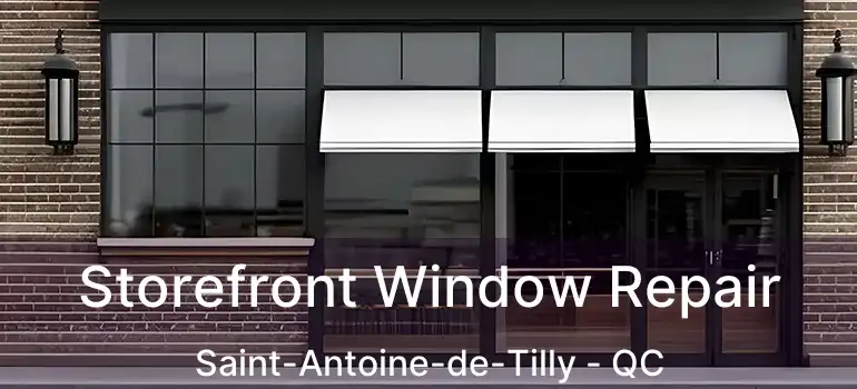  Storefront Window Repair Saint-Antoine-de-Tilly - QC