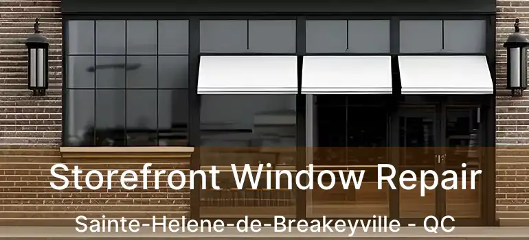  Storefront Window Repair Sainte-Helene-de-Breakeyville - QC