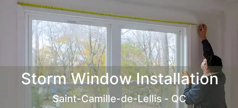  Storm Window Installation Saint-Camille-de-Lellis - QC
