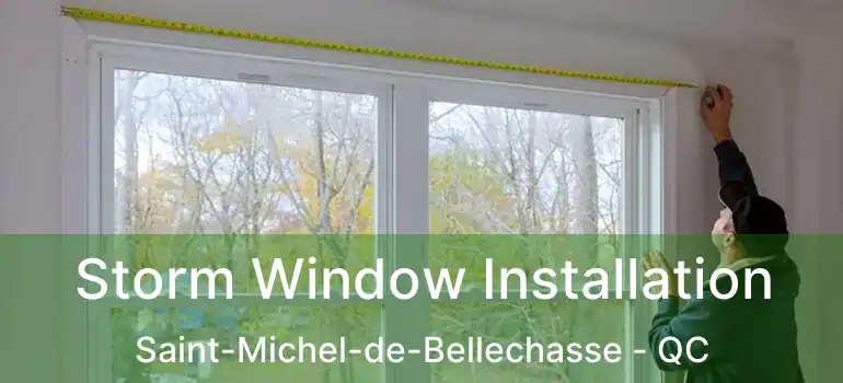  Storm Window Installation Saint-Michel-de-Bellechasse - QC