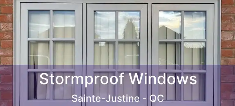  Stormproof Windows Sainte-Justine - QC