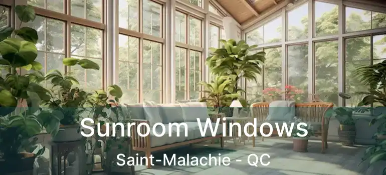  Sunroom Windows Saint-Malachie - QC