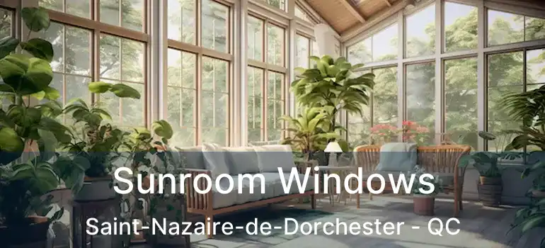  Sunroom Windows Saint-Nazaire-de-Dorchester - QC