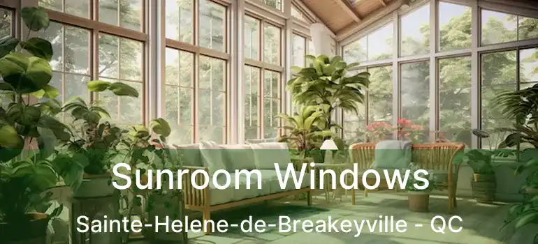 Sunroom Windows Sainte-Helene-de-Breakeyville - QC