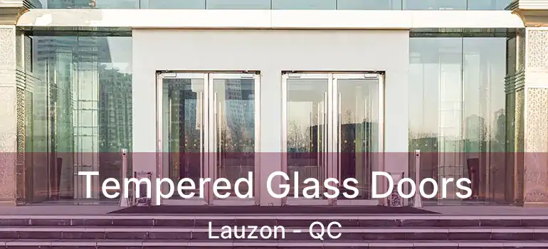 Tempered Glass Doors Lauzon - QC