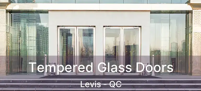  Tempered Glass Doors Levis - QC