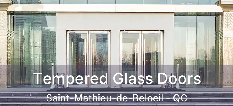  Tempered Glass Doors Saint-Mathieu-de-Beloeil - QC
