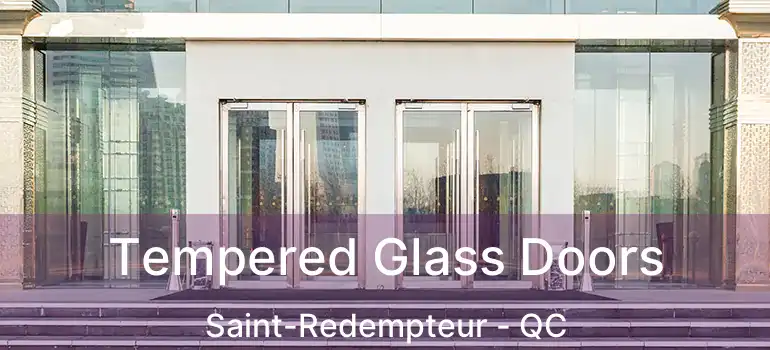  Tempered Glass Doors Saint-Redempteur - QC