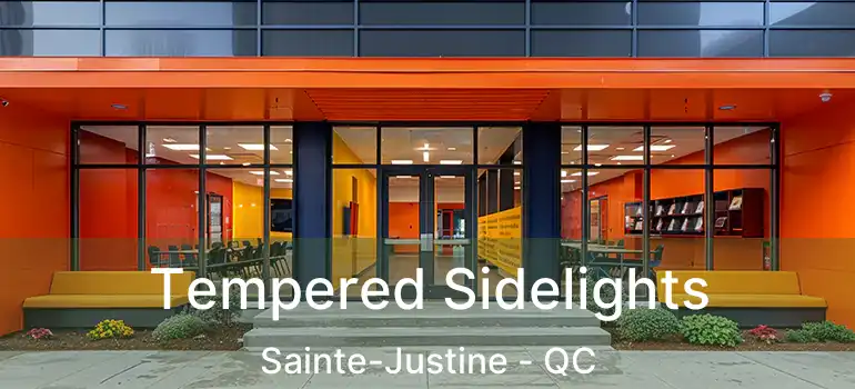  Tempered Sidelights Sainte-Justine - QC