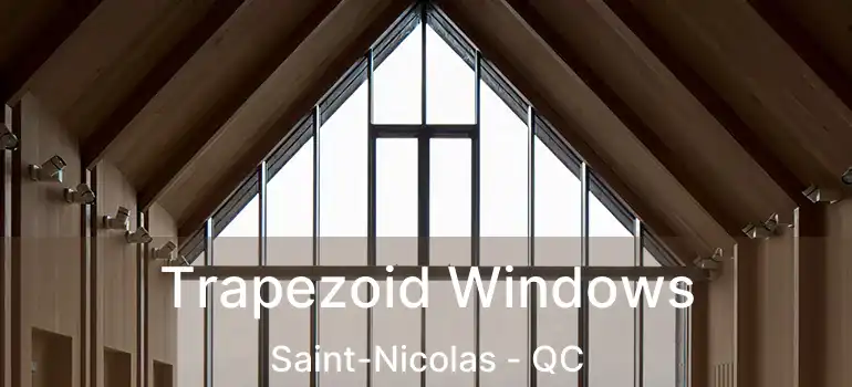  Trapezoid Windows Saint-Nicolas - QC