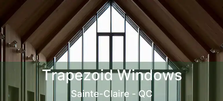  Trapezoid Windows Sainte-Claire - QC