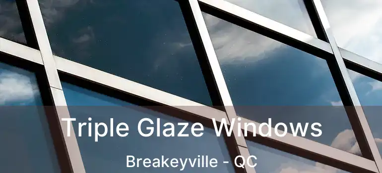  Triple Glaze Windows Breakeyville - QC