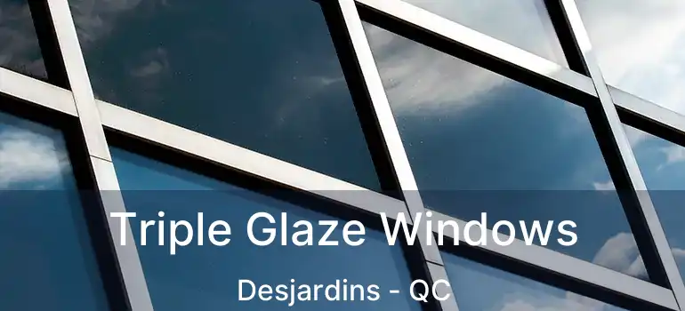  Triple Glaze Windows Desjardins - QC