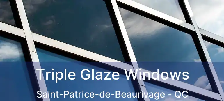  Triple Glaze Windows Saint-Patrice-de-Beaurivage - QC