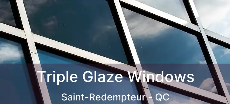  Triple Glaze Windows Saint-Redempteur - QC
