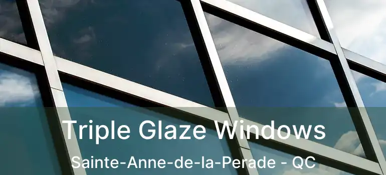  Triple Glaze Windows Sainte-Anne-de-la-Perade - QC