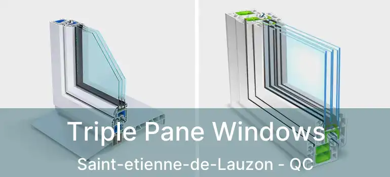  Triple Pane Windows Saint-etienne-de-Lauzon - QC
