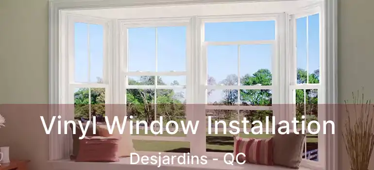  Vinyl Window Installation Desjardins - QC