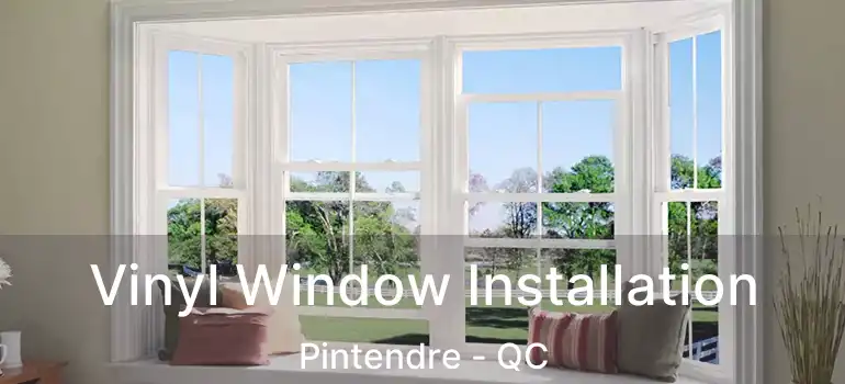  Vinyl Window Installation Pintendre - QC