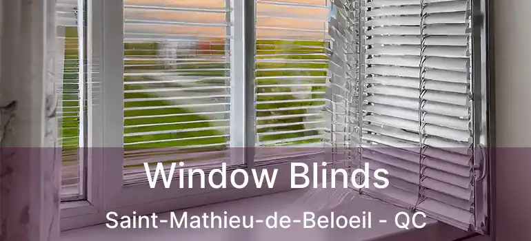  Window Blinds Saint-Mathieu-de-Beloeil - QC
