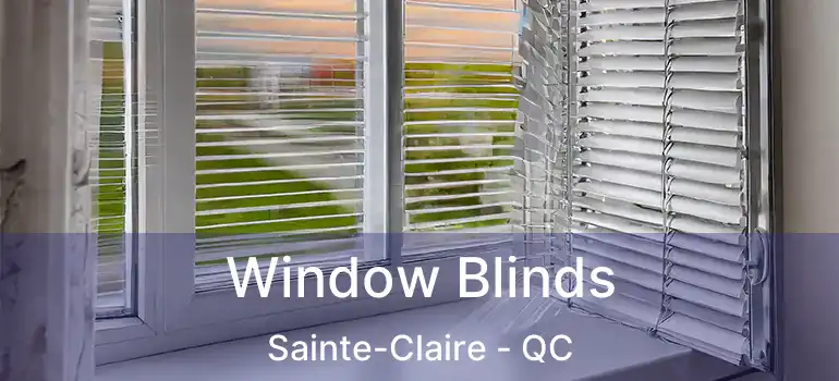  Window Blinds Sainte-Claire - QC