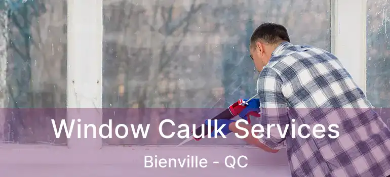  Window Caulk Services Bienville - QC