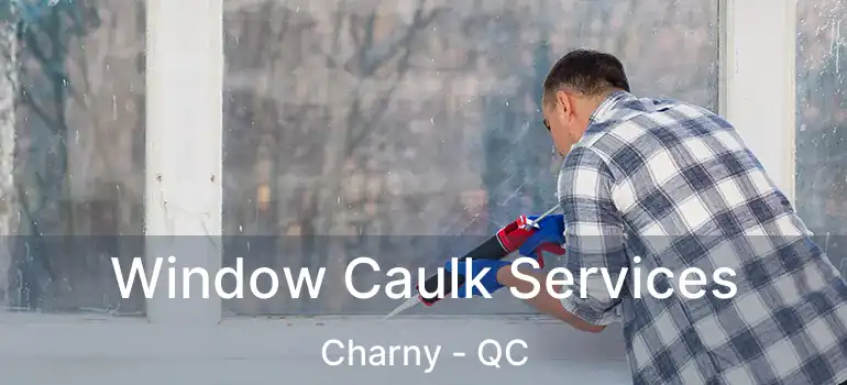  Window Caulk Services Charny - QC