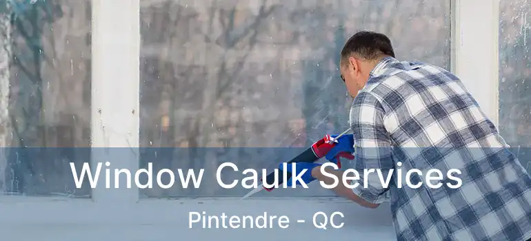  Window Caulk Services Pintendre - QC