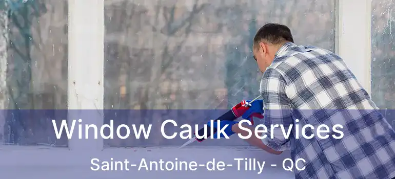  Window Caulk Services Saint-Antoine-de-Tilly - QC