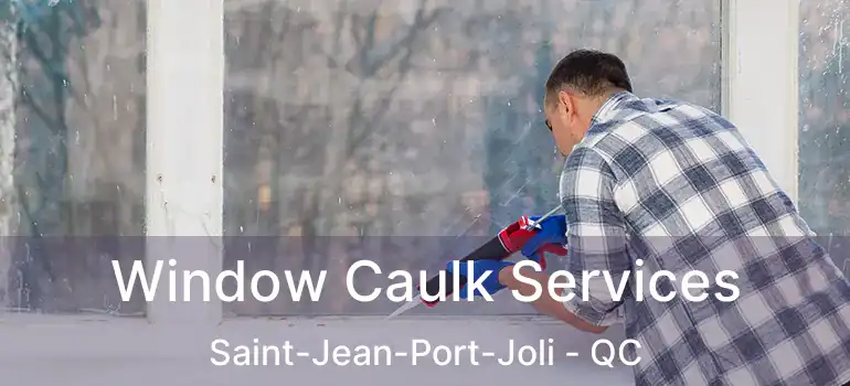  Window Caulk Services Saint-Jean-Port-Joli - QC