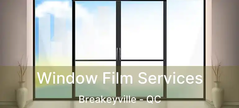  Window Film Services Breakeyville - QC