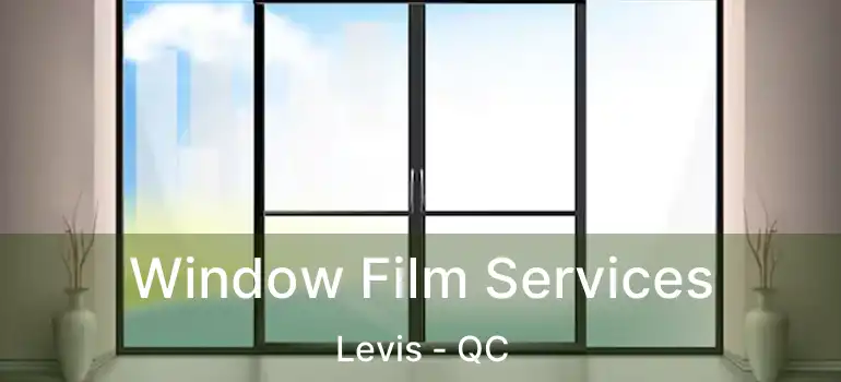  Window Film Services Levis - QC