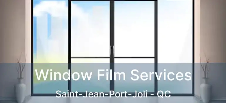  Window Film Services Saint-Jean-Port-Joli - QC