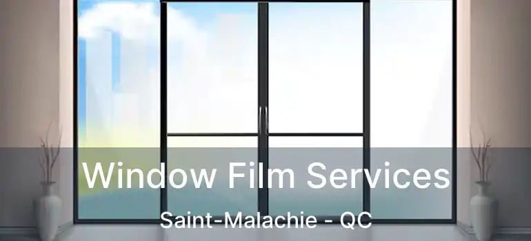  Window Film Services Saint-Malachie - QC