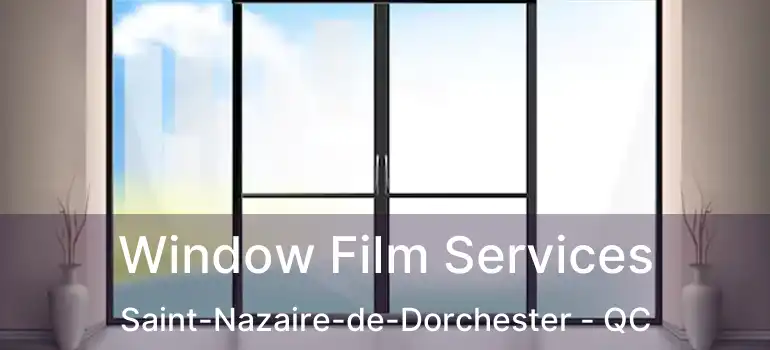  Window Film Services Saint-Nazaire-de-Dorchester - QC