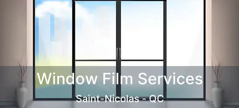  Window Film Services Saint-Nicolas - QC