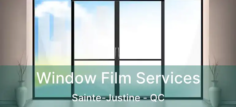  Window Film Services Sainte-Justine - QC
