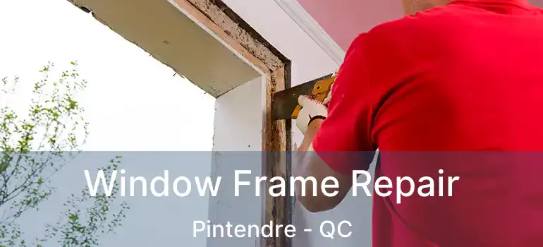  Window Frame Repair Pintendre - QC