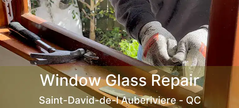  Window Glass Repair Saint-David-de-l Auberiviere - QC