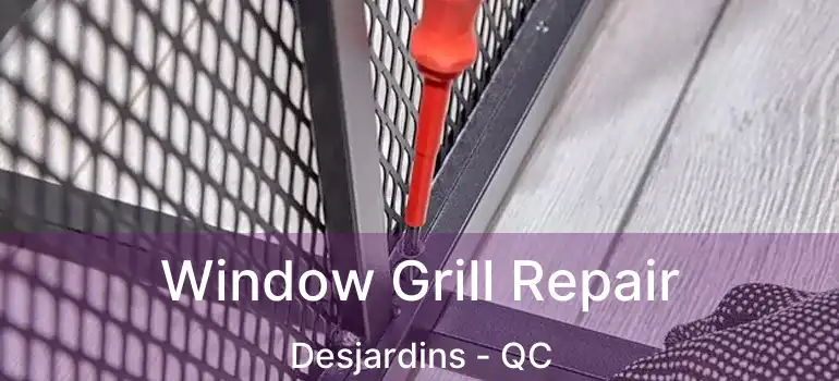  Window Grill Repair Desjardins - QC