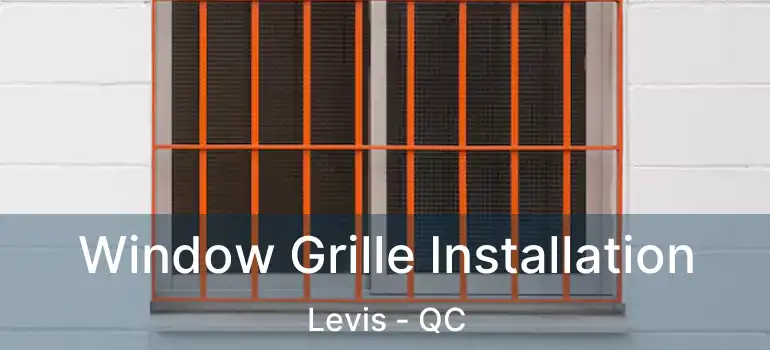  Window Grille Installation Levis - QC